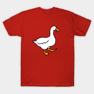 Silly Little Goose Illustration T-Shirt